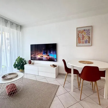 Appartamento Magnifique 2p-front De Mer-garage-juan Les Pins *